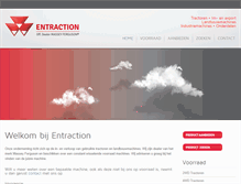 Tablet Screenshot of entraction.nl